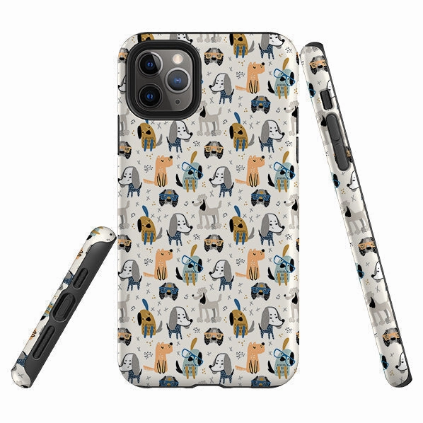 iPhone Tough Case - Bark Twain Comfort Pattern Texture Modern Accessory