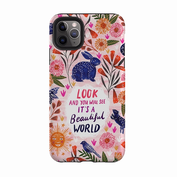 Textured Detail iPhone Tough Case - Beautiful World By Lee Foster Wilson
