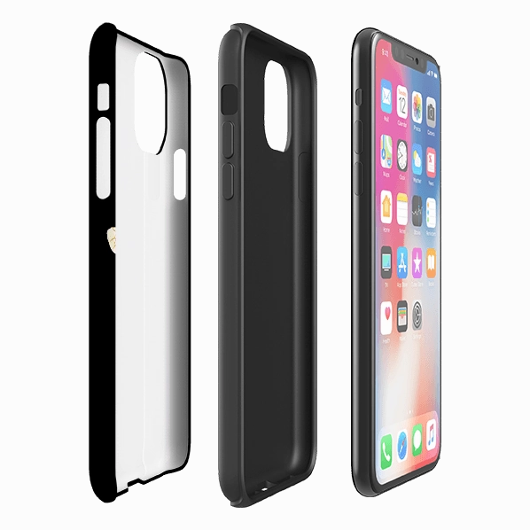 iPhone Tough Case - Bee II Marble Texture