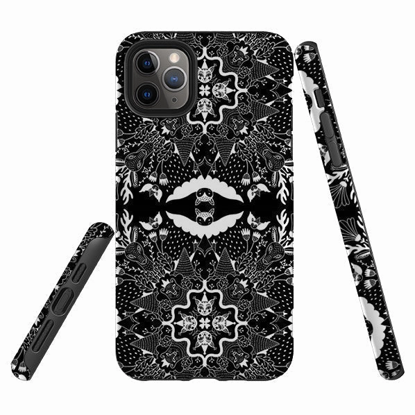 Grip Safe iPhone Tough Case - Black Magic By Mia Underwood