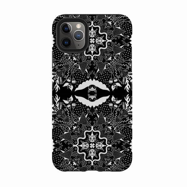 Soft Shield iPhone Tough Case - Black Magic By Mia Underwood