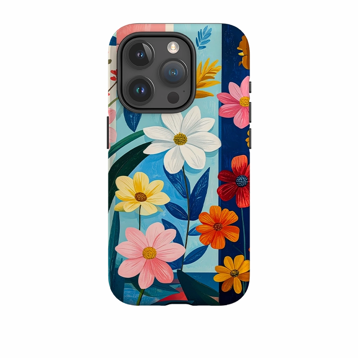 Minimalist Aesthetic iPhone Tough Case - Bloom Floral