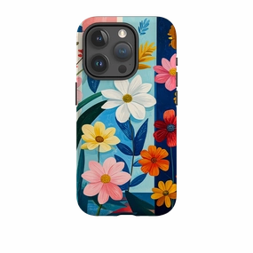 Minimalist Aesthetic iPhone Tough Case - Bloom Floral