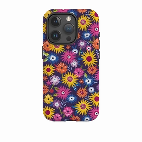 iPhone Tough Case - Blooms II By Ali Brookes Minimal Pattern