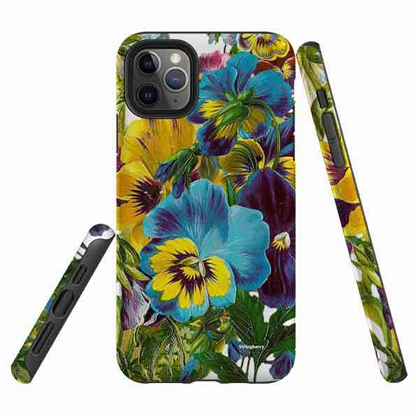 iPhone Tough Case - Blue Garden Ultra Slim
