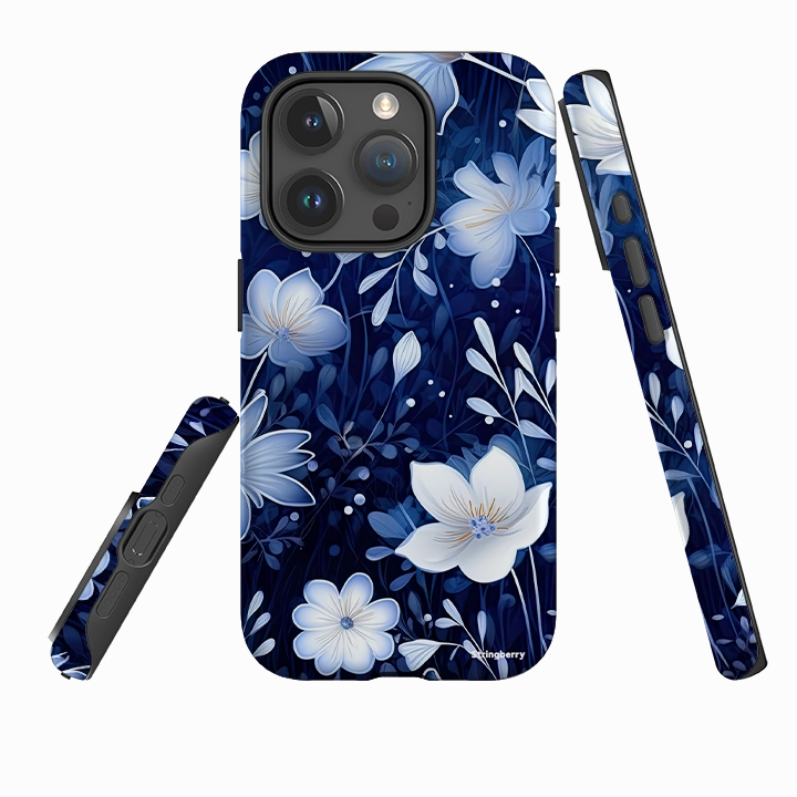 iPhone Tough Case - Blue Nutberry Stylish Choice