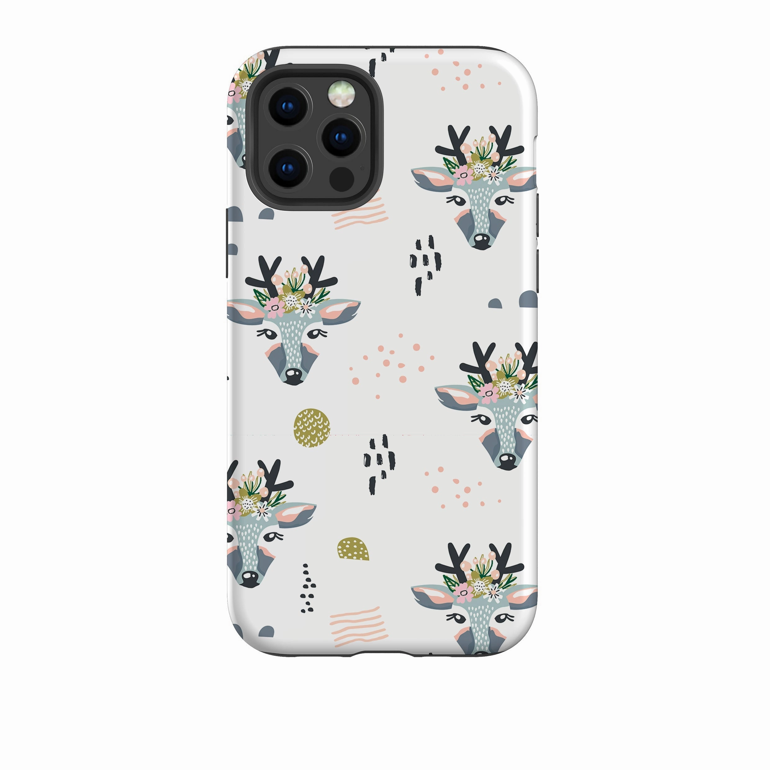 Travel Essential iPhone Tough Case - Boho Xmas