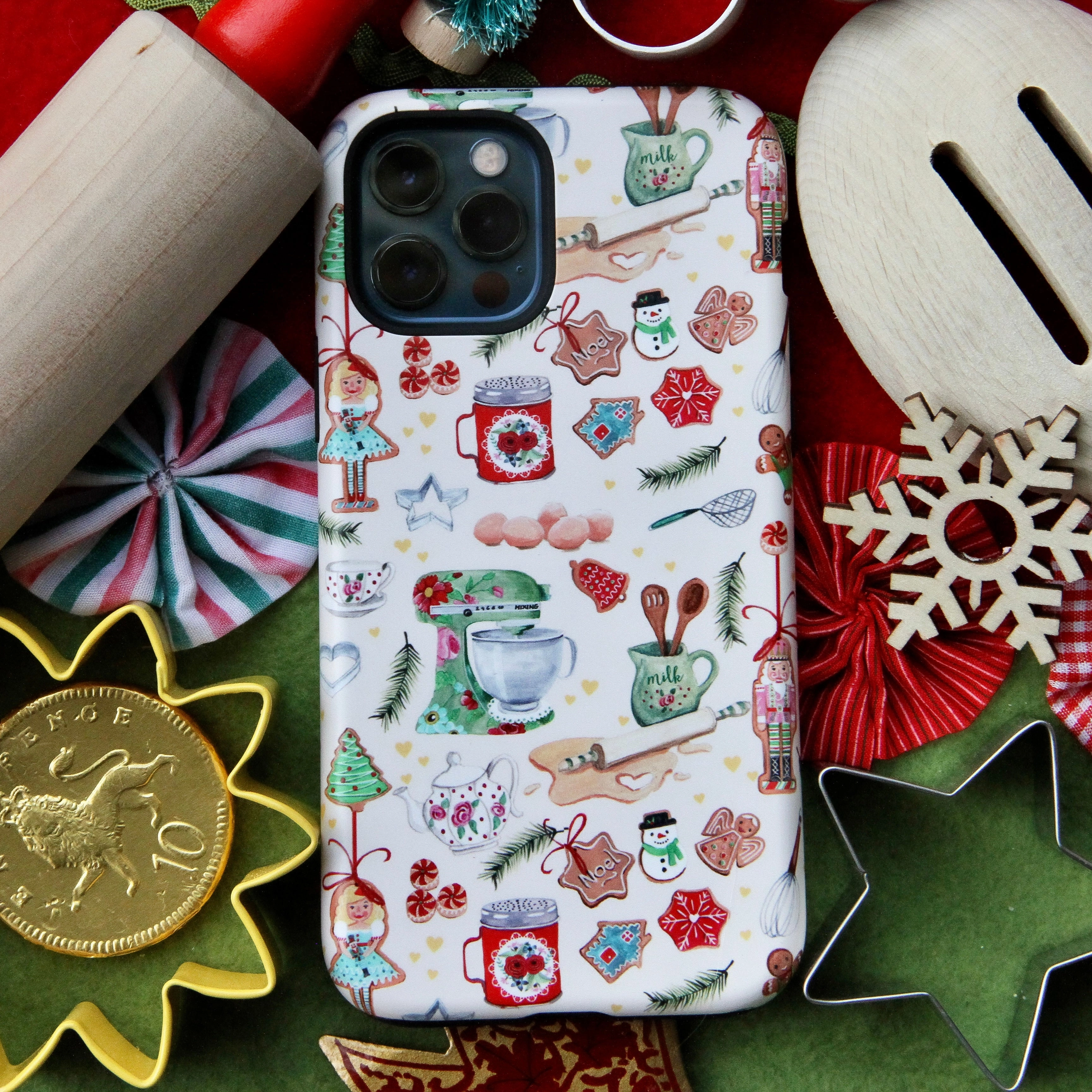 Clear Edge Everyday Look iPhone Tough Case - Bono By Caroline Bonne Muller