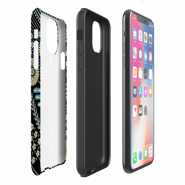 iPhone Tough Case - Bouquets By Cressida Bell Wear resistant Wireless charging