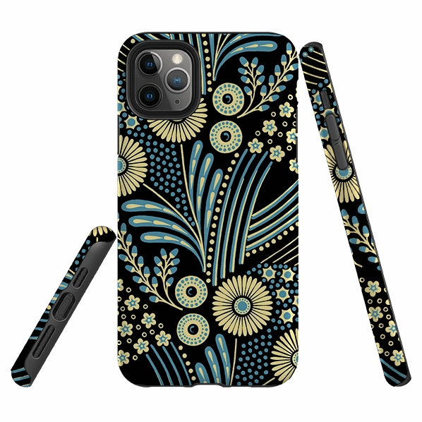 iPhone Tough Case - Bouquets By Cressida Bell Comfort Grip Protective Layer