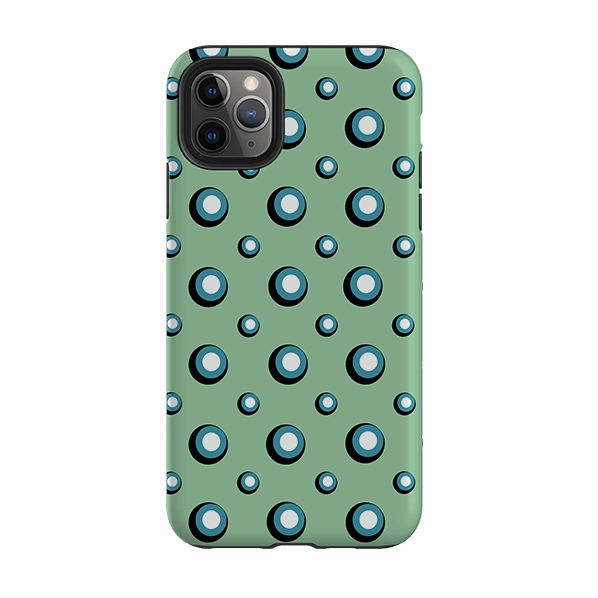 iPhone Tough Case - Bubbles By Cressida Bell Clear Edge Minimal Design