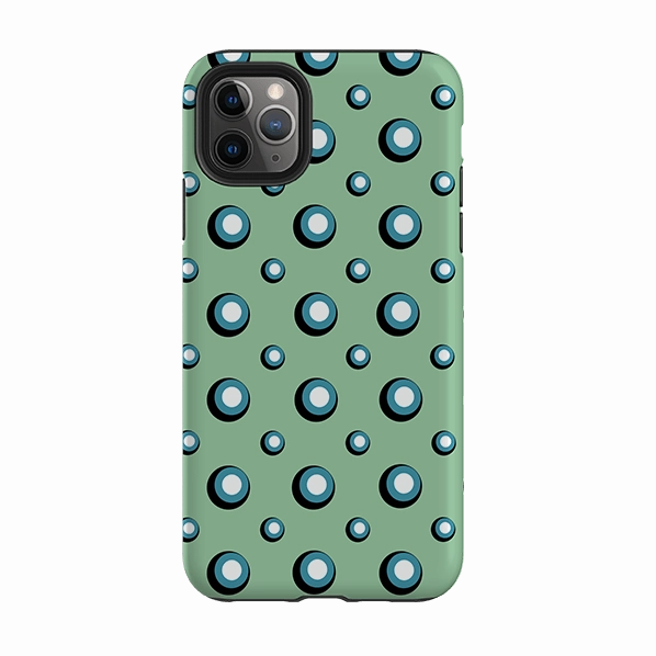 Protective Layering iPhone Tough Case - Bubbles By Cressida Bell
