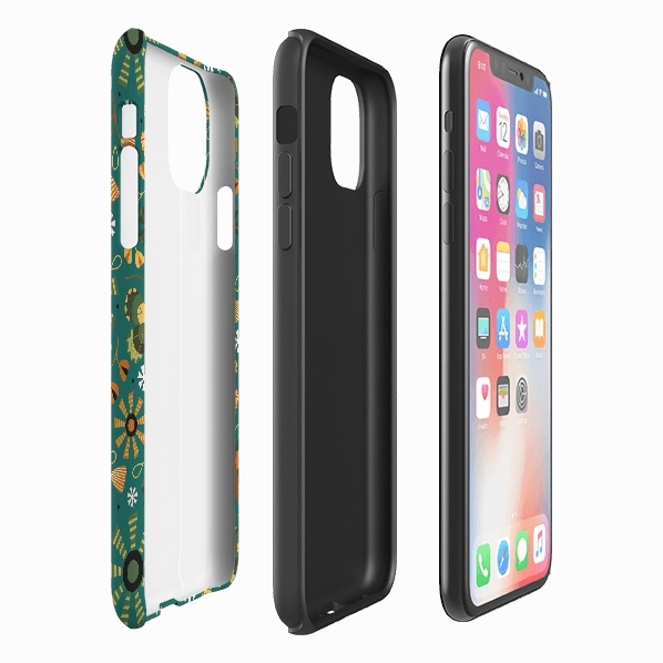 iPhone Tough Case - Butterflies Autumn By Suzy Taylor Personal Style