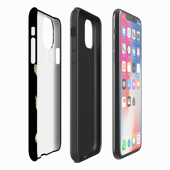 iPhone Tough Case - Carina Clear Surface