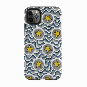 Professional Look Compact Structure iPhone Tough Case - Celestial By Cressida Bell