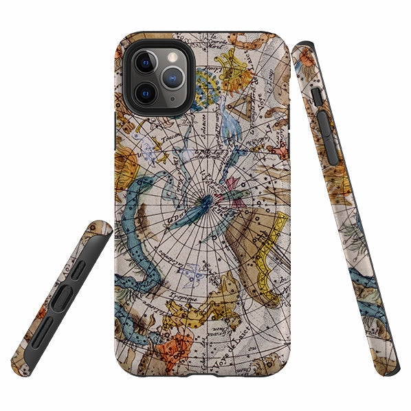 iPhone Tough Case - Celestial Chart By Heritage Refined Texture Functional Design