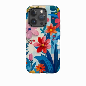 iPhone Tough Case - Chapel Floral Enhanced Durability