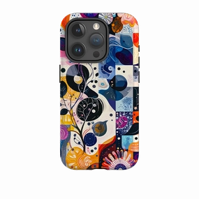 Classic Texture Pocket Friendly iPhone Tough Case - Checkmate