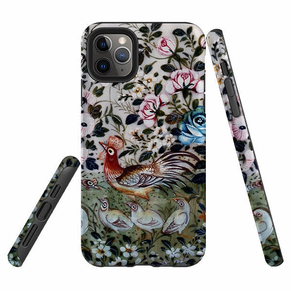 Matte Finish iPhone Tough Case - Chinese Gardens 5 By Heritage