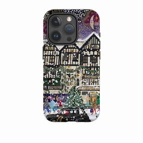 iPhone Tough Case - Christmas In London II By Emma Frances Grant Smooth Texture Glossy Look