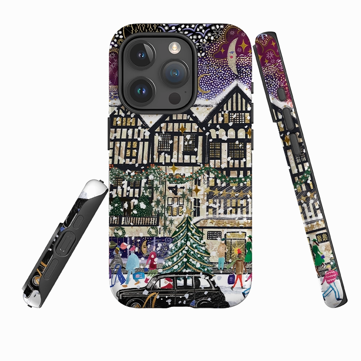 iPhone Tough Case - Christmas In London II By Emma Frances Grant Modern Build