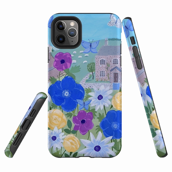 iPhone Tough Case - Cottage By Mary Stubberfield Polished Surface Texture Polished Surface