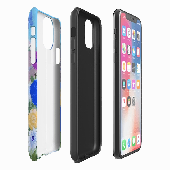 iPhone Tough Case - Cottage By Mary Stubberfield Soft Surface Design