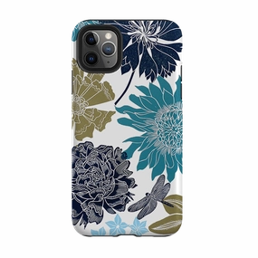 Outdoor Design iPhone Tough Case - Cottage Garden Drangonfly By Kate Heiss