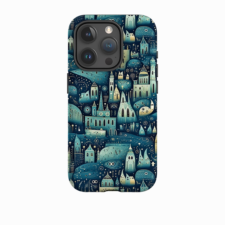 Wireless Compatible Hybrid Form iPhone Tough Case - Countryscapes I