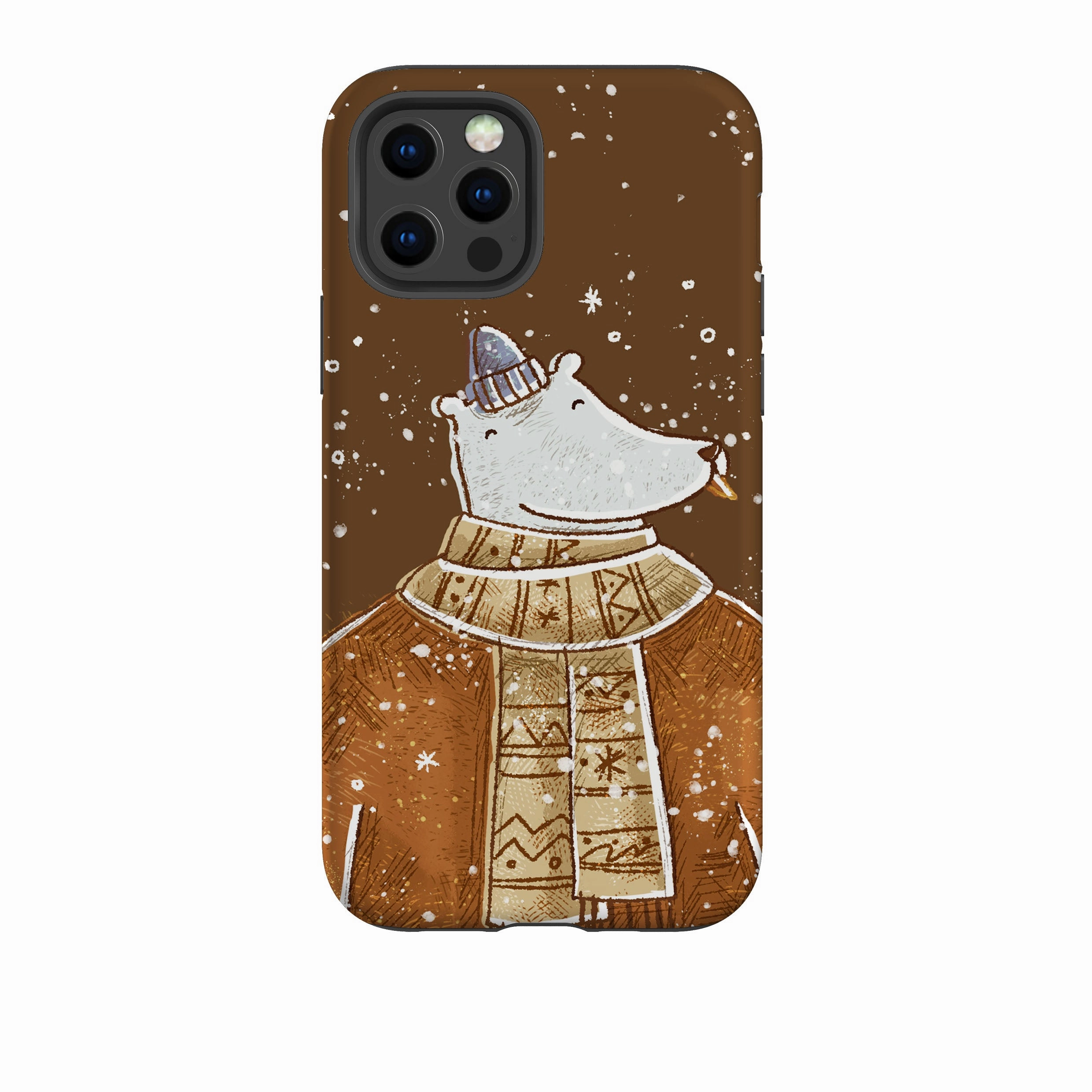 Modern Texture Build iPhone Tough Case - Daddy Xmas