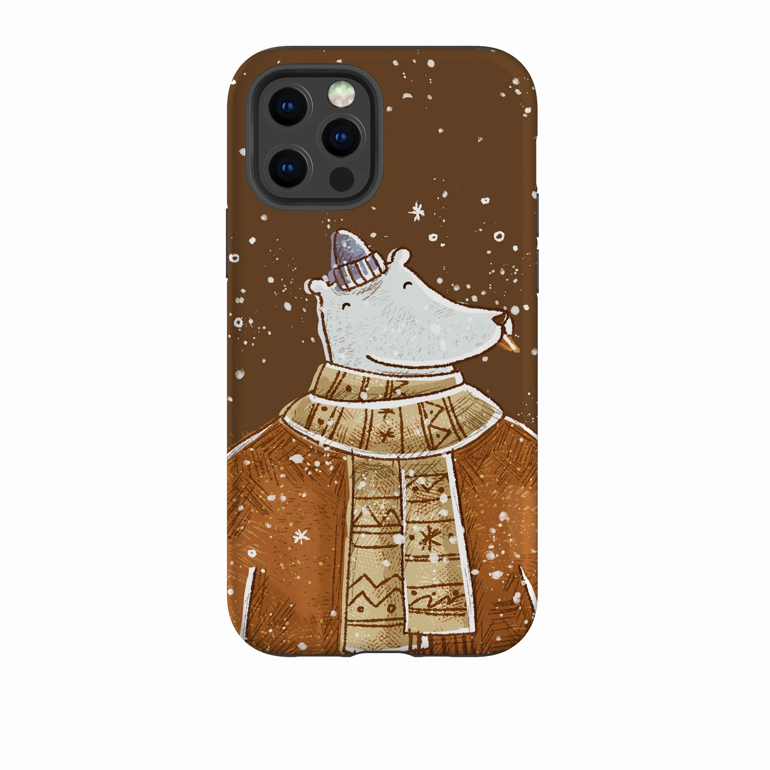 Ergonomic grip iPhone Tough Case - Daddy Xmas