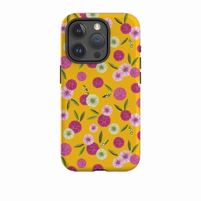 iPhone Tough Case - Daisy II By Ali Brookes Edge Shield Soft Protection Edge
