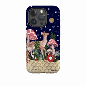 iPhone Tough Case - Deer By Emma Frances Grant Textured Finish