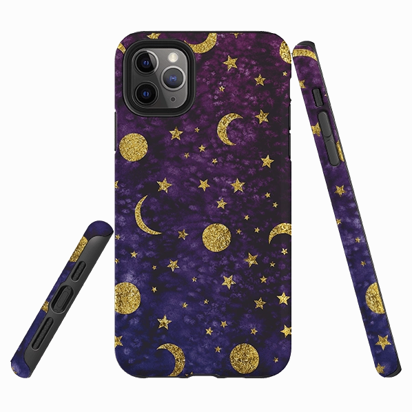 Minimal Surface Minimal Detail Texture iPhone Tough Case - Desert Nights