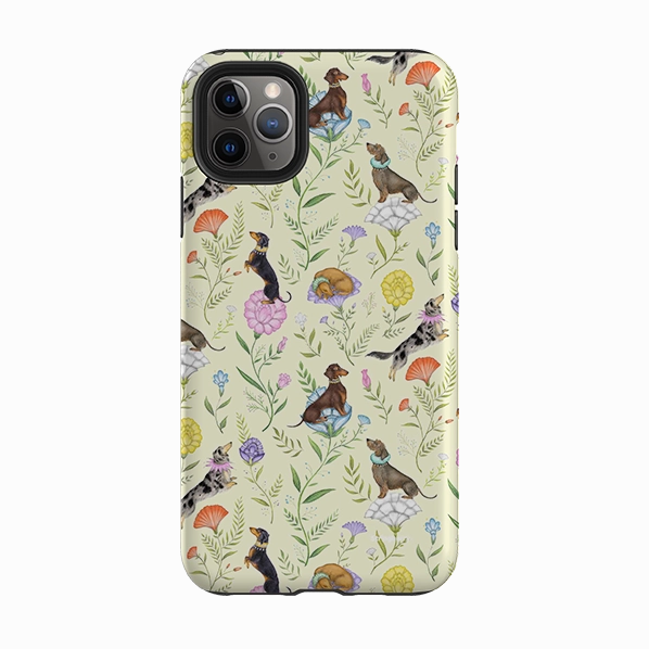 Slim Design iPhone Tough Case - Doxy Day Afternoon Buttercream By Catherine Rowe