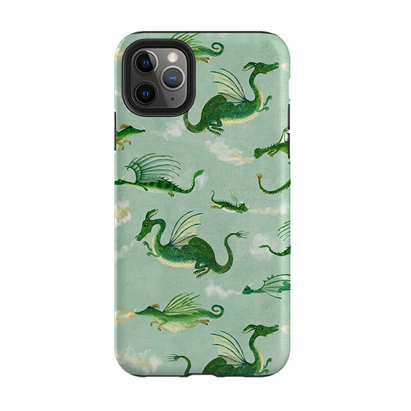 Elegant Detail Urban Accessory iPhone Tough Case - Dragons By Katherine Quinn