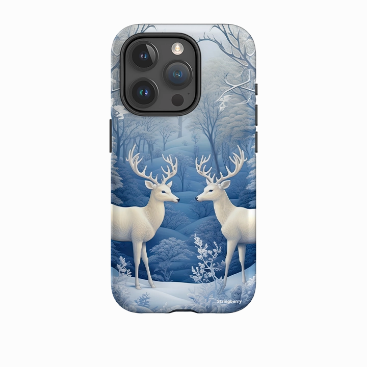 iPhone Tough Case - Dreams Of Winter IV Durable Pattern