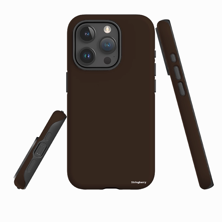 iPhone Tough Case - Durban Brown Lightweight Build Dust proof