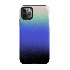Minimal Surface Layer iPhone Tough Case - Dusk Haze By Kitty Joseph
