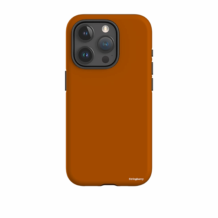 iPhone Tough Case - Edinburgh Brown Matte Coating