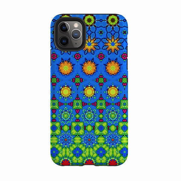 Reusable Material iPhone Tough Case - Electric Zoo