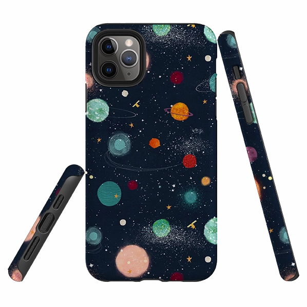 Marble Pattern iPhone Tough Case - Far Far Away By Katherine Quinn