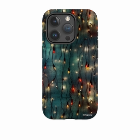 iPhone Tough Case - Festive Lights Shock Surface Protective Texture Layer