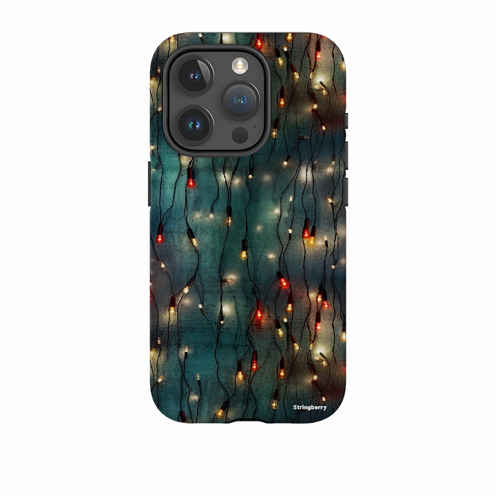 iPhone Tough Case - Festive Lights Vivid Coloration