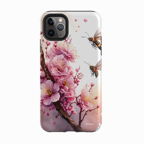 Glossy Look iPhone Tough Case - Fields End