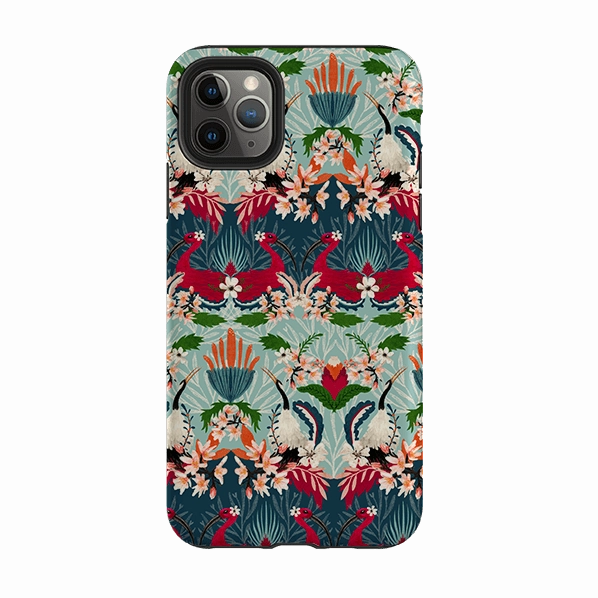 Polished Surface Texture iPhone Tough Case - Fiesta By Katherine Quinn
