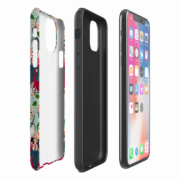 iPhone Tough Case - Fiesta By Katherine Quinn Luxury Texture Finish Compact Shell