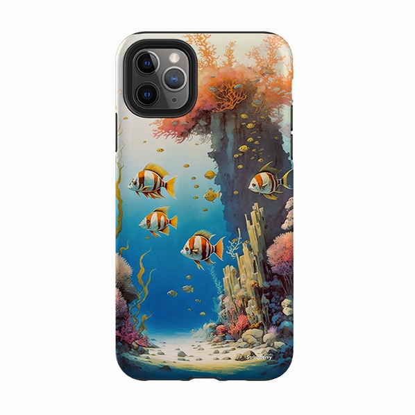 iPhone Tough Case - Florida Keys Modern Layer