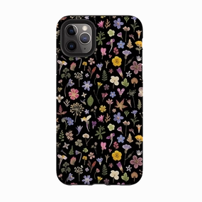 Elegant Design Layer Classic Look iPhone Tough Case - Flower Meadow By Helen Ahpornsiri