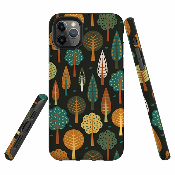 Portable Fit iPhone Tough Case - Forest Midnight By Suzy Taylor
